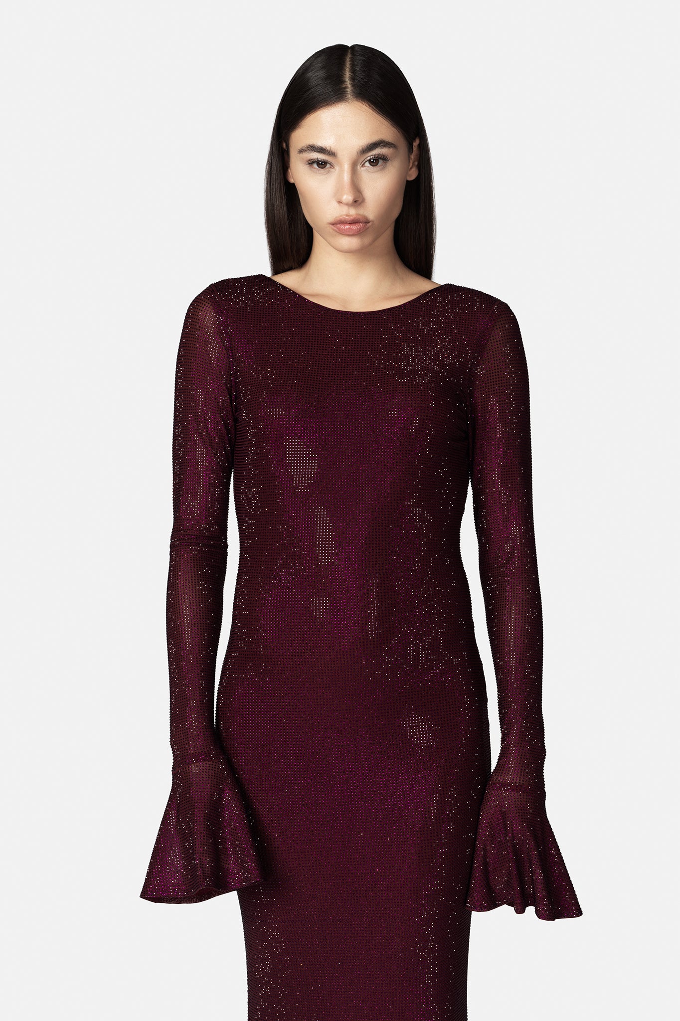 VESTIDO ALGEDI CIRUELA