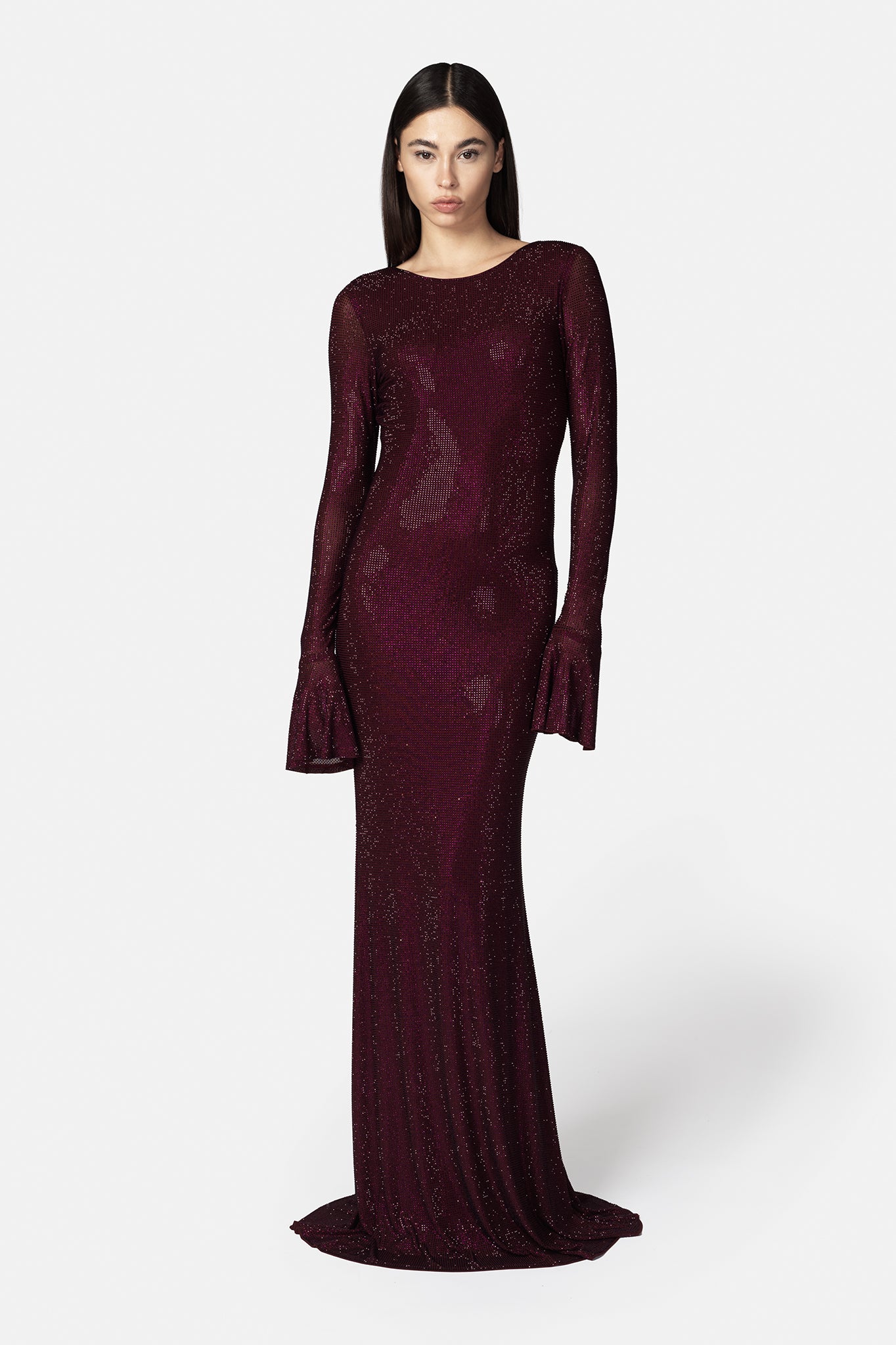 VESTIDO ALGEDI CIRUELA