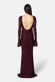 VESTIDO ALGEDI CIRUELA