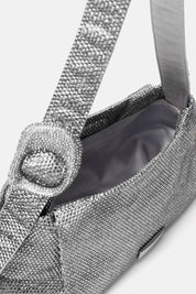 BORSA A SPALLA ALSHAIN GRIGIA