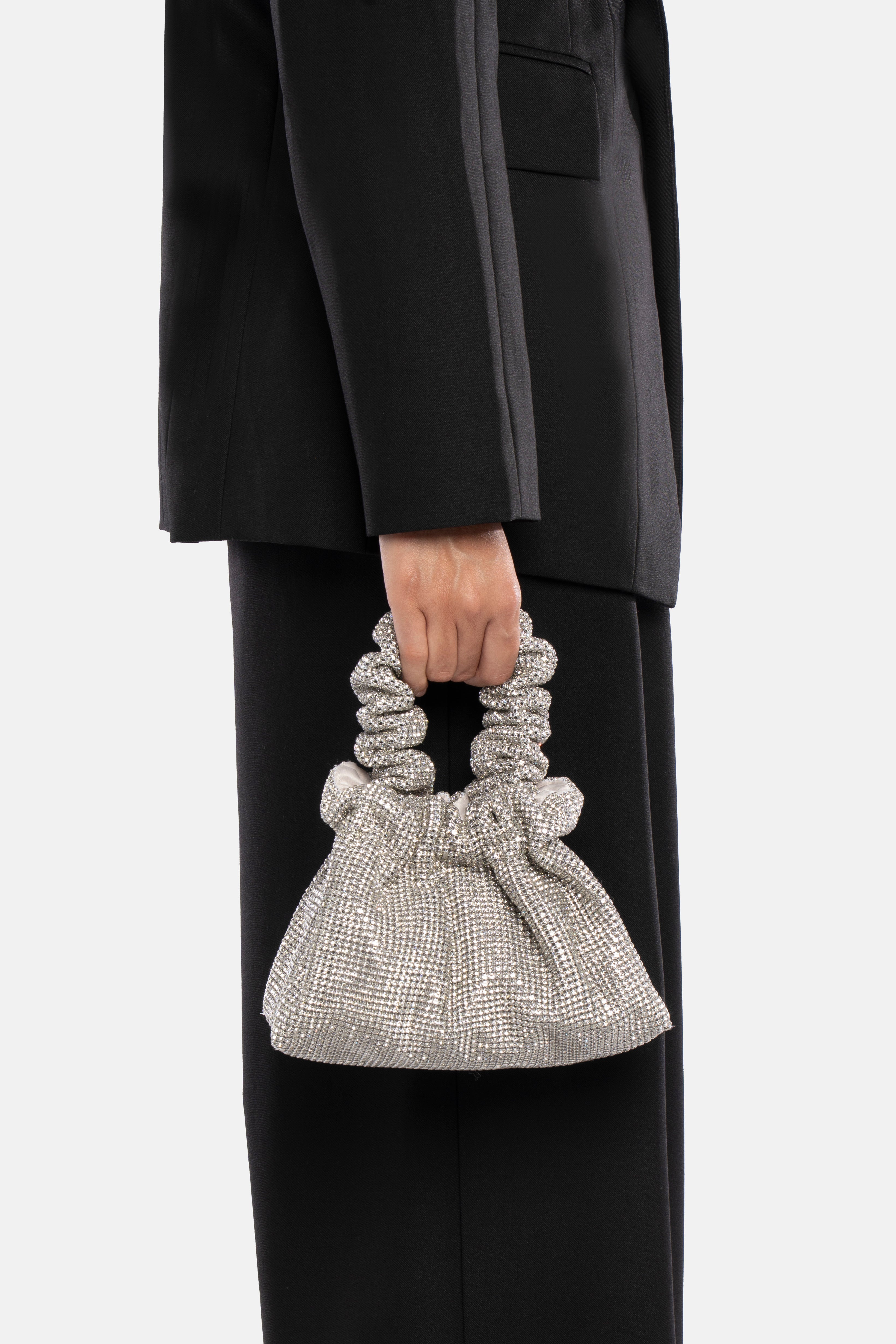 POUCH BAG ANGEL AURA GRAY