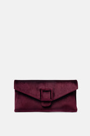 POCHETTE BEID VELVET PRUGNA