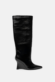 STIVALE ALTO DIADEMA NERO