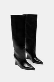 STIVALE ALTO DIADEMA NERO