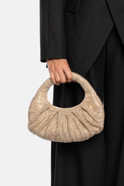 JOAN GOLD HAND BAG