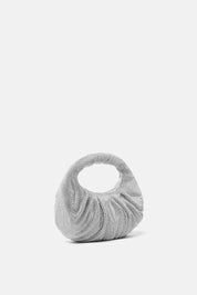 JOAN SILVER HAND BAG