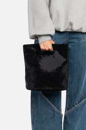 BLACK MEHTAP HAND BAG