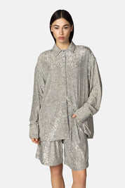 MELEK SHIRT OVER SILVER