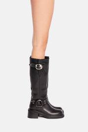 ANFIBIO NOURA NERO ALTO