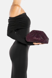 Clutch Petra Plum