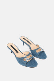 MULE SABAUDIA DENIM