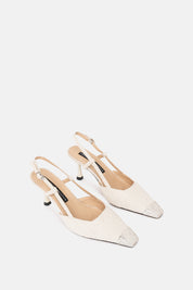 SLINGBACK TONGA CREMA