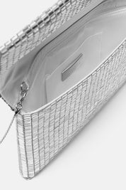 POCHETTE VEGA PIXEL ARGENTO