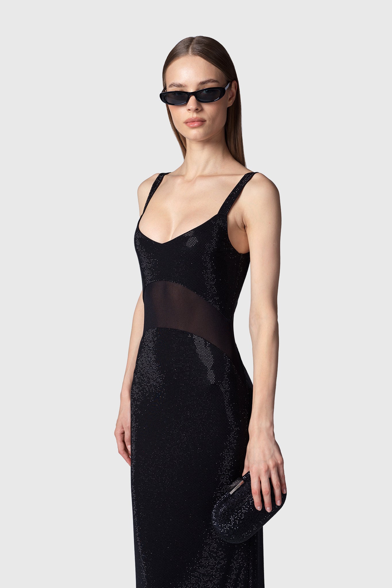 ABITO LUNGO ANSE NERO