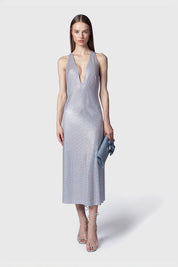 ABITO MIDI CATBA ARGENTO ARGENTO