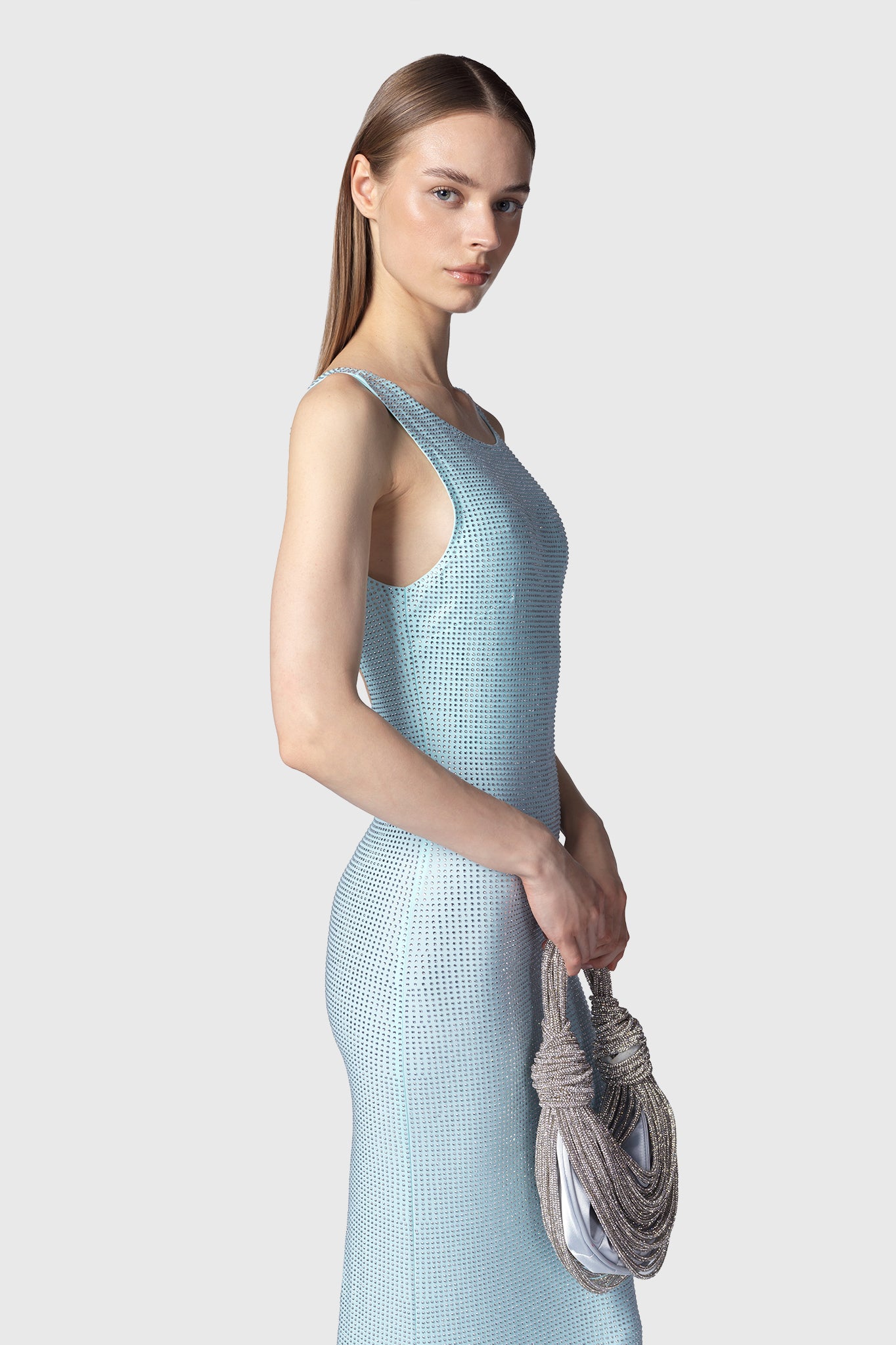 ABITO LUNGO HELIOS POLVERE