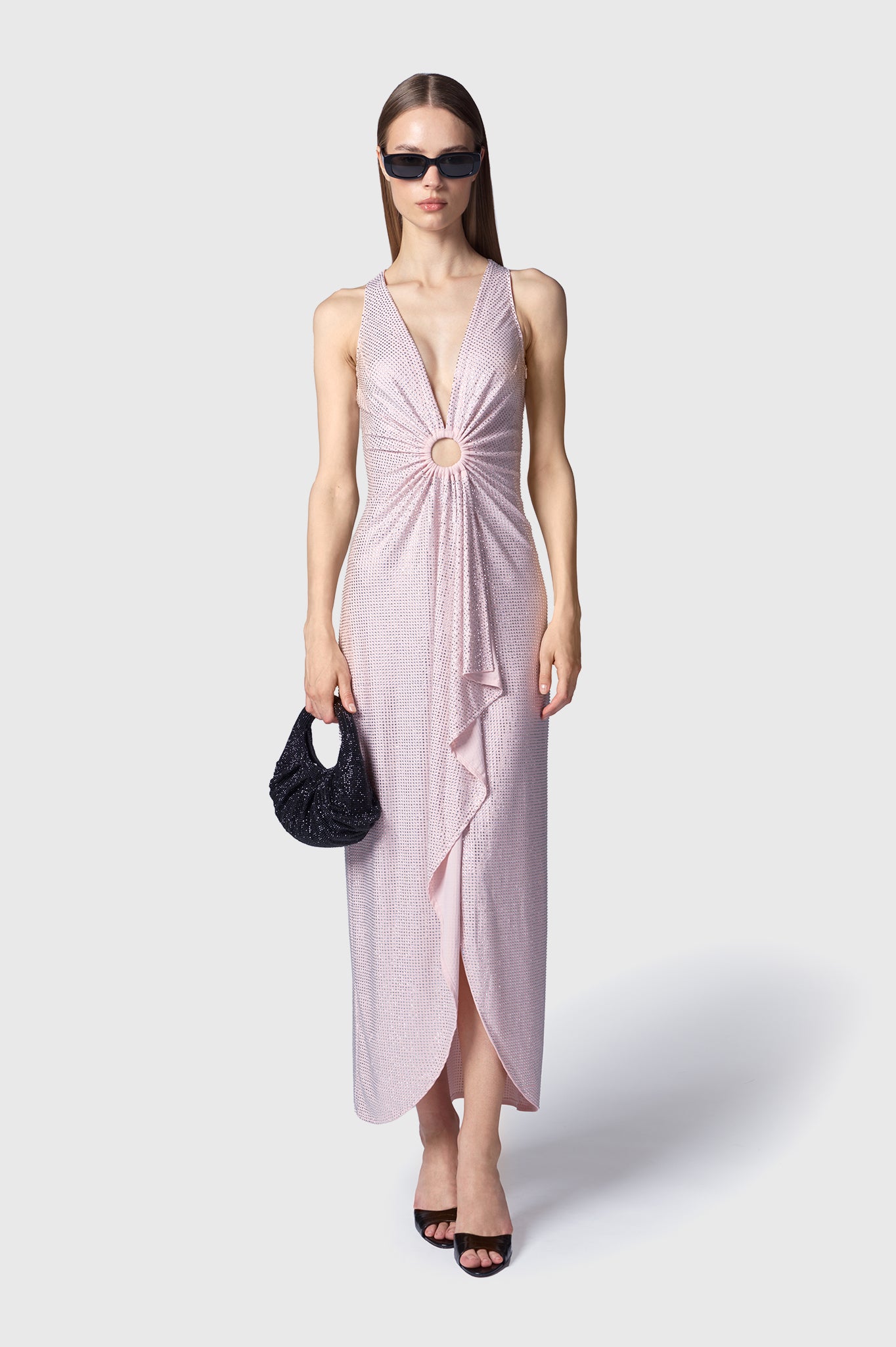 ABITO MIDI NAVAGIO CIPRIA ARGENTO