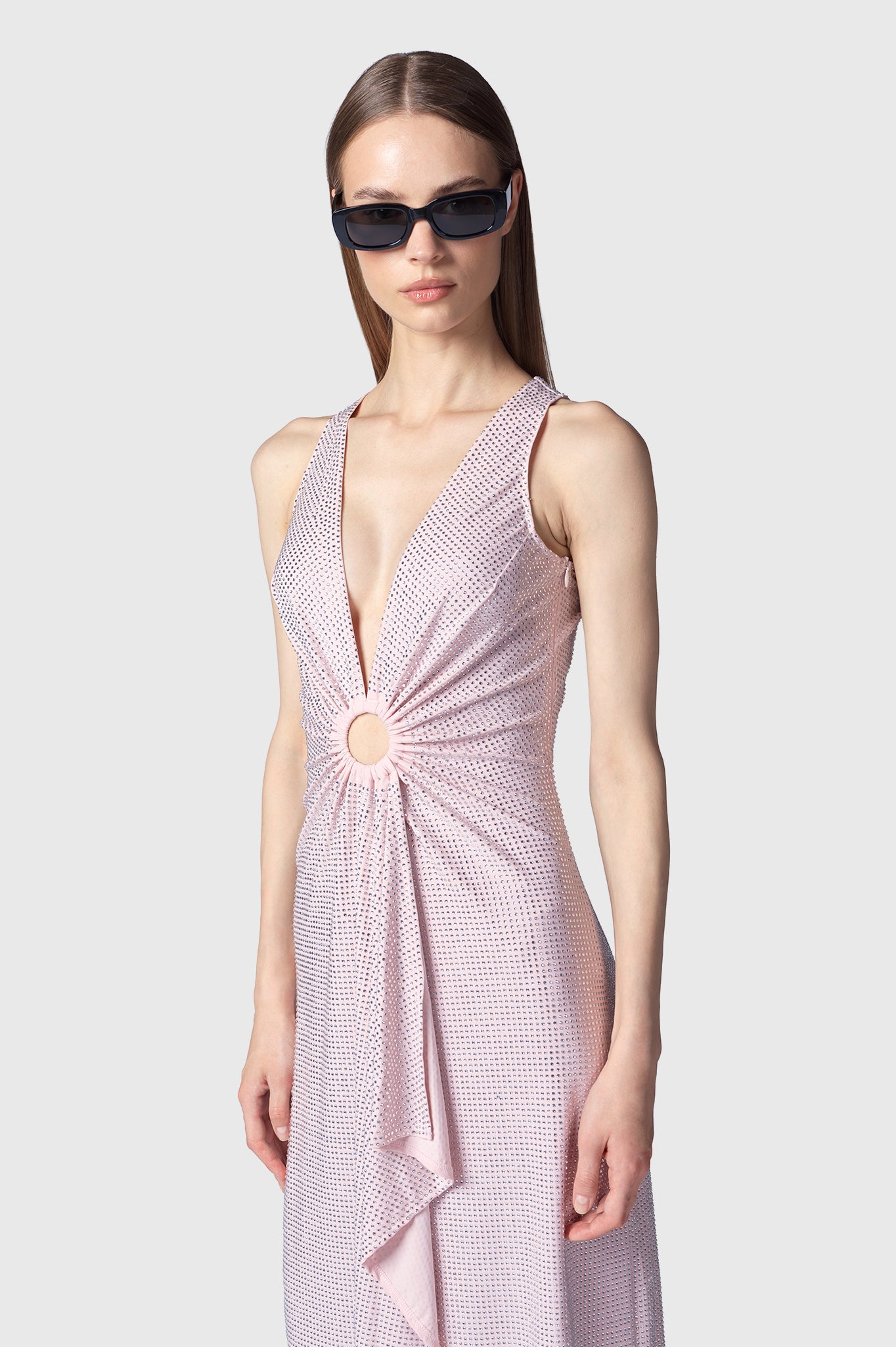 ABITO MIDI NAVAGIO CIPRIA ARGENTO