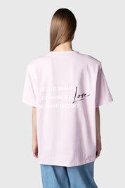 T-SHIRT LOVE ROSA