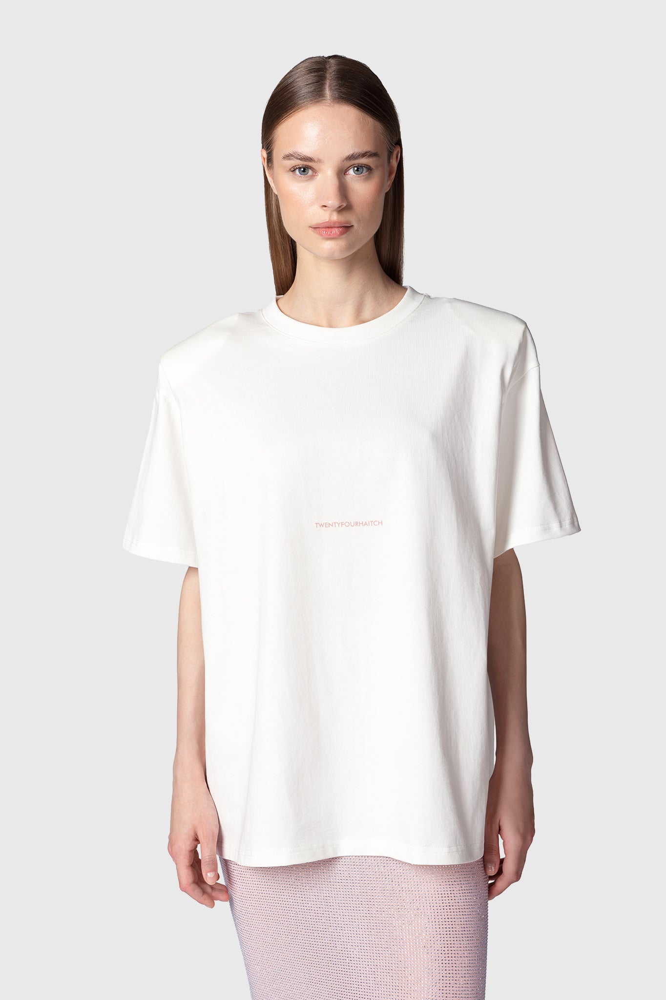 T-SHIRT NEW MOON BIANCA E ROSA